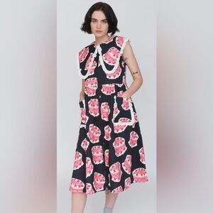 New Lazy Oaf sweet as cake gilet dress